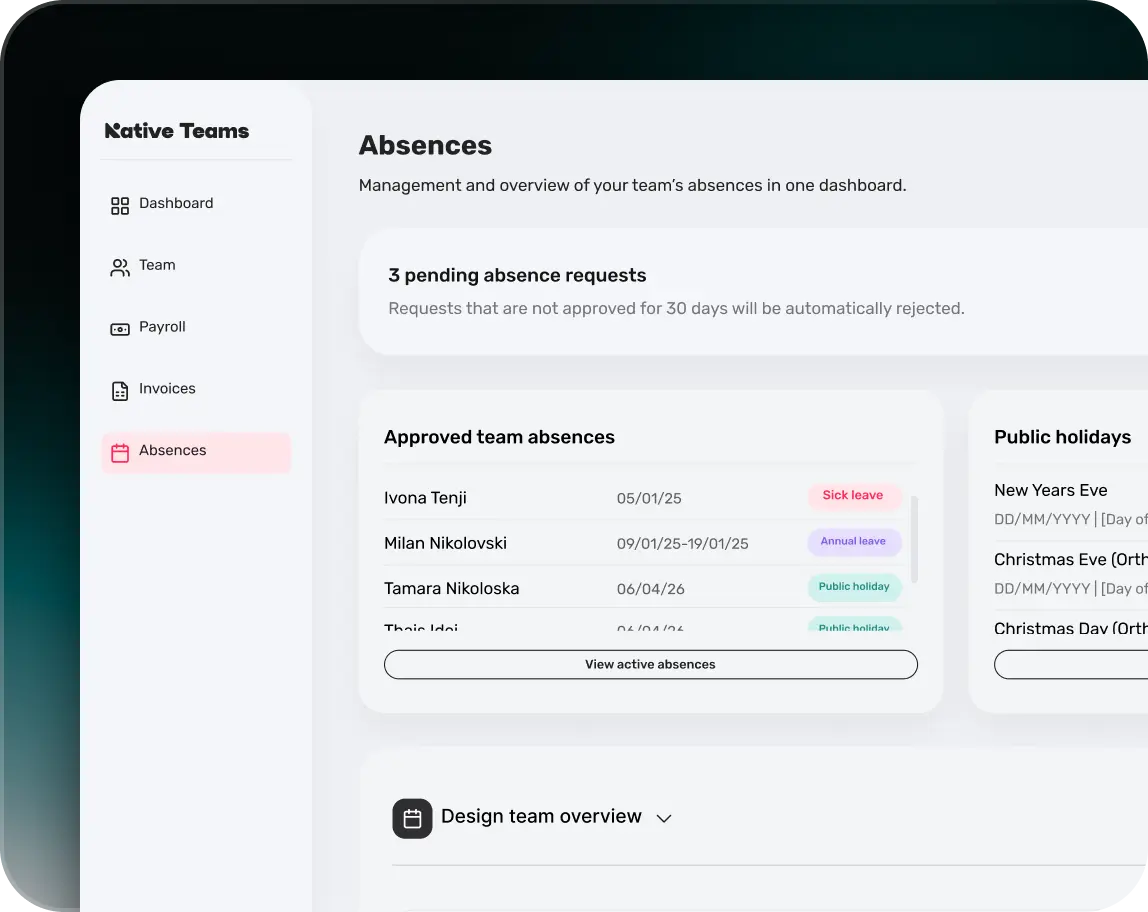 Plan your time off with total clarity