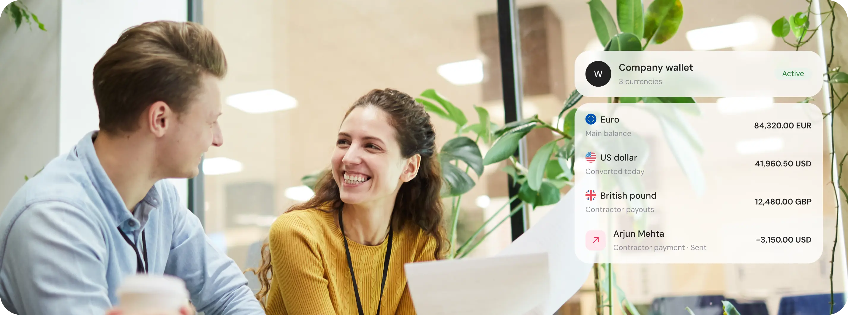 Flexible payment infrastructure for global teams