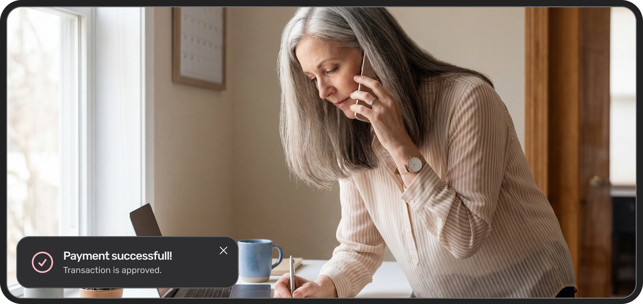 Payroll split banner