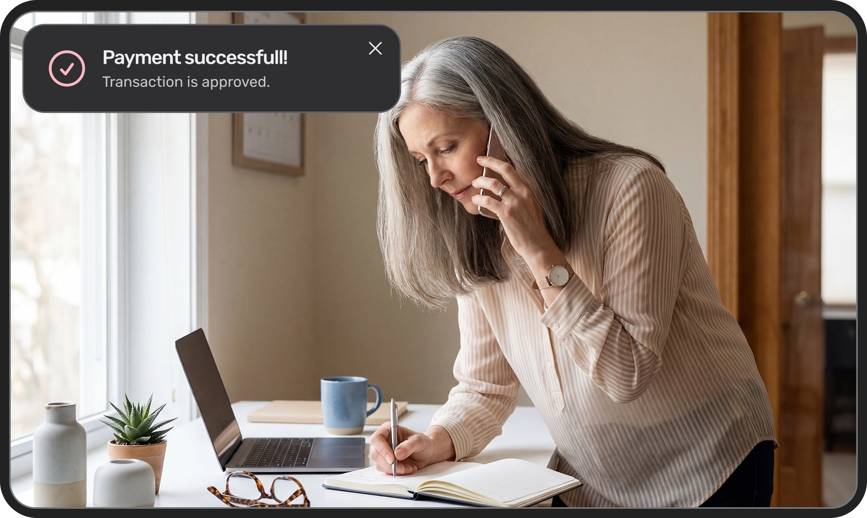 Payroll split banner