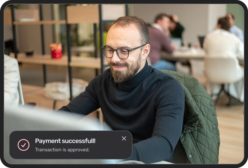 Payroll split banner